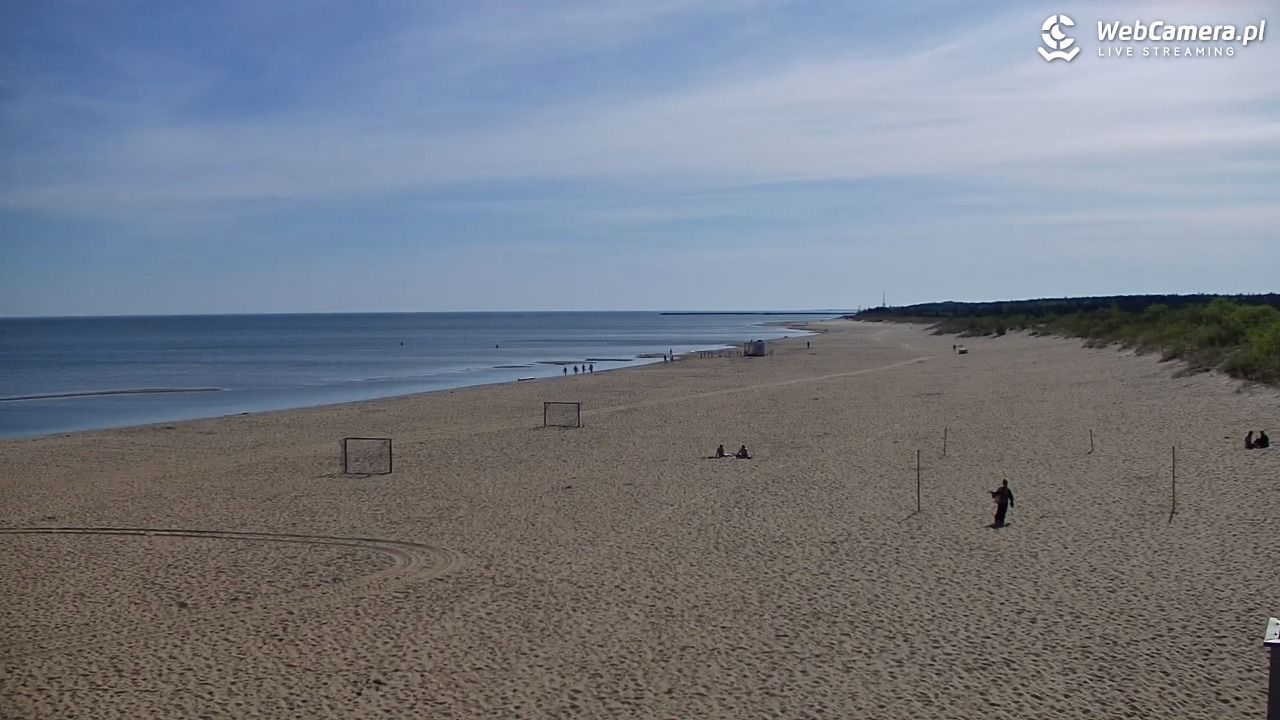 Gdańsk - widok na PLAŻĘ STOGI NOWOŚĆ - 03 maj 2026, 09:14