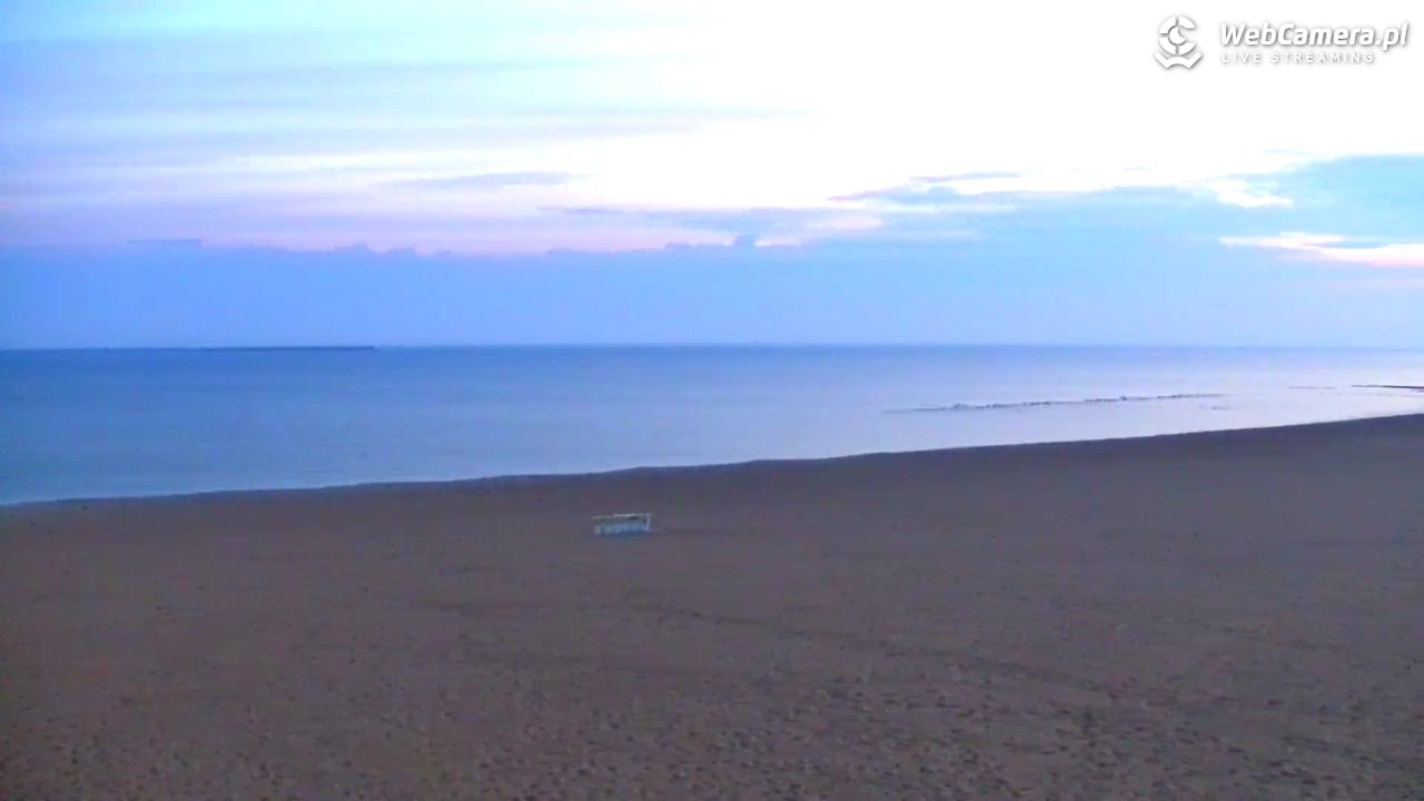 Gdańsk - widok na PLAŻĘ STOGI NOWOŚĆ - 22 październik 2025, 07:24
