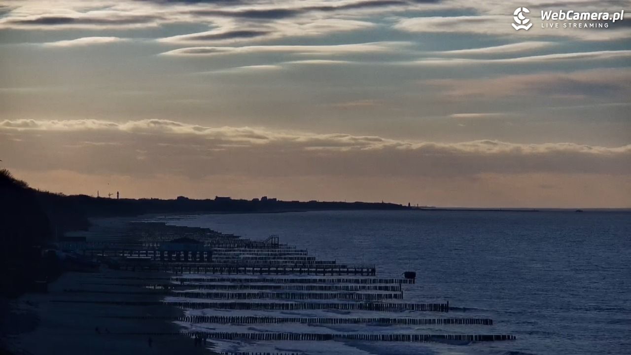 USTRONIE MORSKIE - widok na plażę - 01 marzec 2026, 16:19