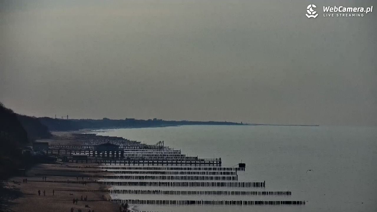 USTRONIE MORSKIE - widok na plażę - 28 luty 2026, 14:49