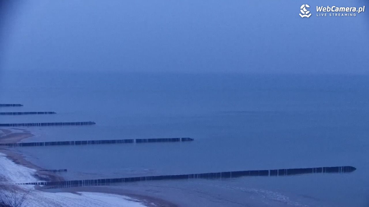 USTRONIE MORSKIE - widok na plażę - 13 styczeń 2026, 15:18