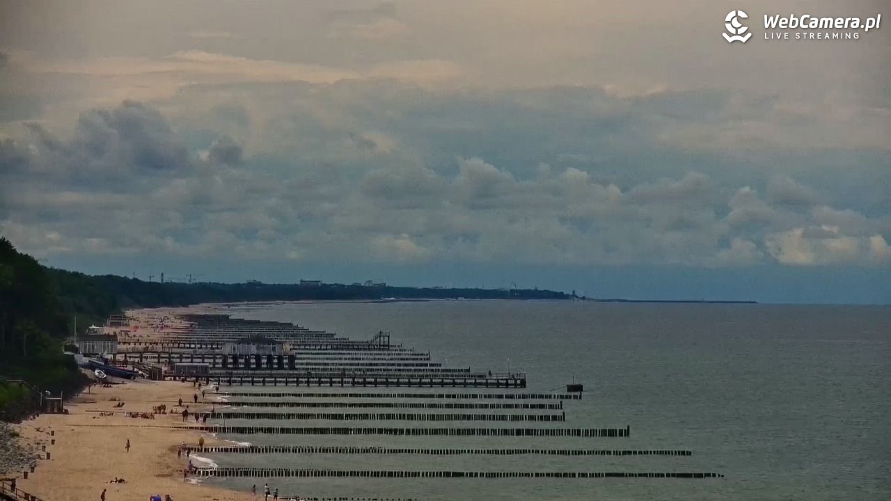 USTRONIE MORSKIE - widok na plażę - 11 czerwiec 2026, 13:54