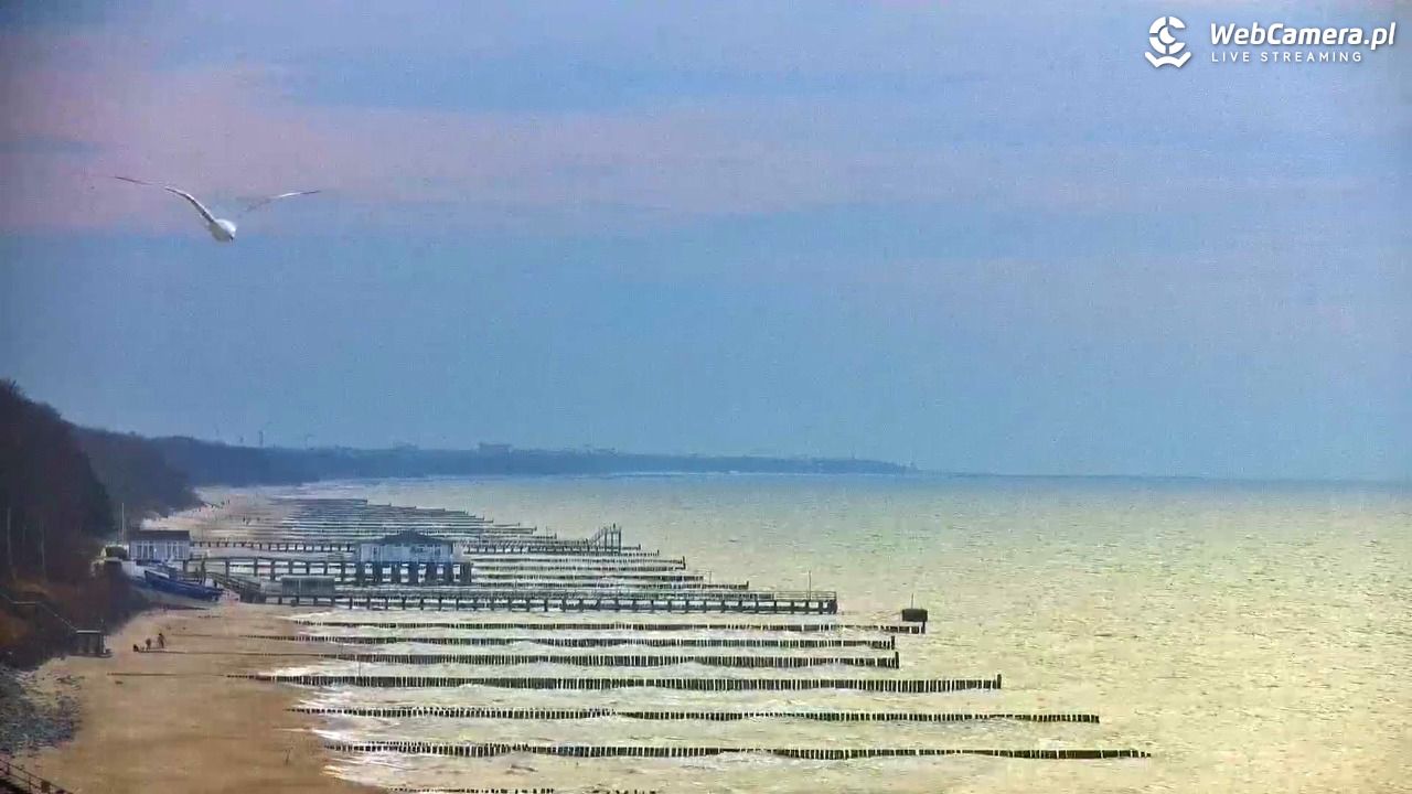 USTRONIE MORSKIE - widok na plażę - 19 kwiecień 2026, 18:41