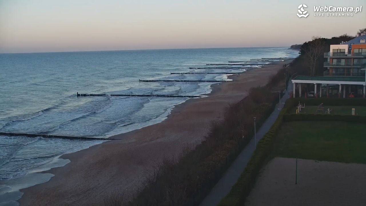 USTRONIE MORSKIE - widok na plażę - 01 grudzień 2025, 15:08