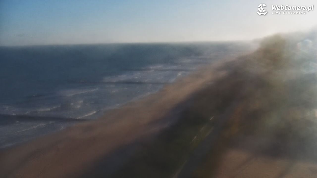 USTRONIE MORSKIE - widok na plażę - 21 kwiecień 2026, 07:09