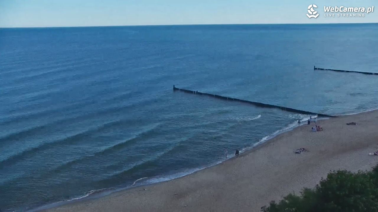 USTRONIE MORSKIE - widok na plażę - 12 czerwiec 2026, 09:53
