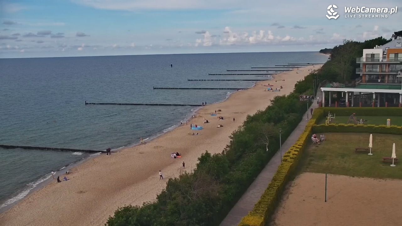 USTRONIE MORSKIE - widok na plażę - 11 czerwiec 2026, 17:25