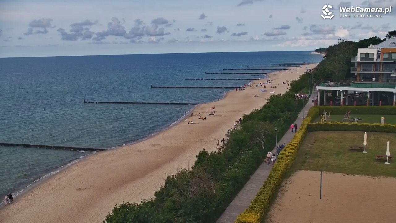 USTRONIE MORSKIE - widok na plażę - 11 czerwiec 2026, 15:49