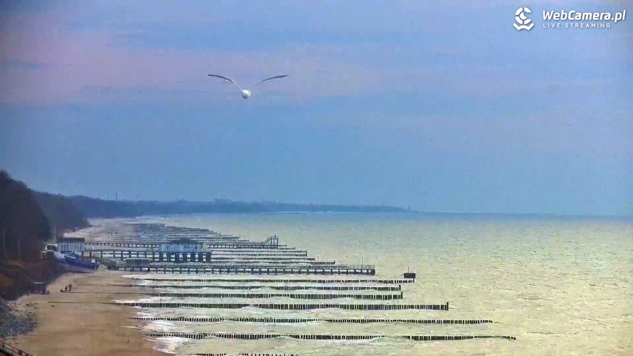USTRONIE MORSKIE - widok na plażę - 19 kwiecień 2026, 18:41