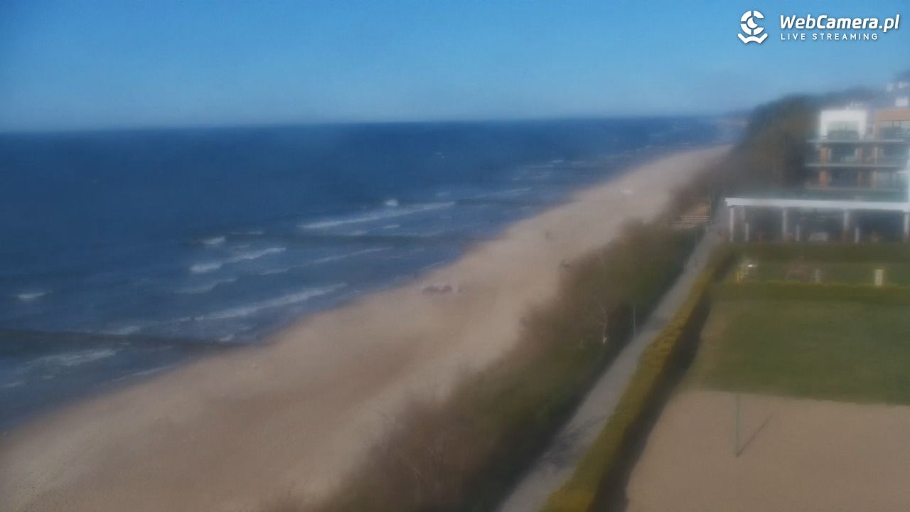 USTRONIE MORSKIE - widok na plażę - 21 kwiecień 2026, 17:27