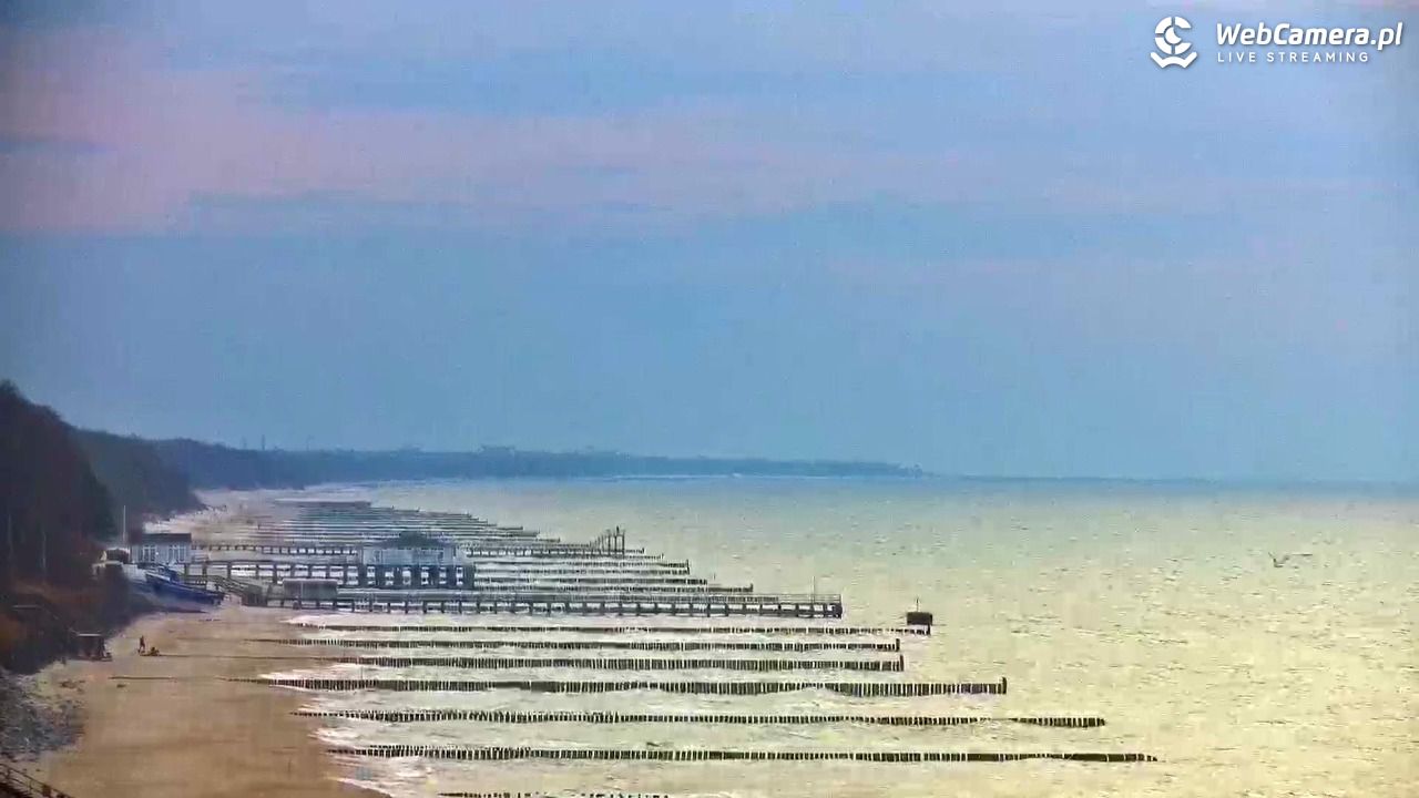 USTRONIE MORSKIE - widok na plażę - 19 kwiecień 2026, 18:41