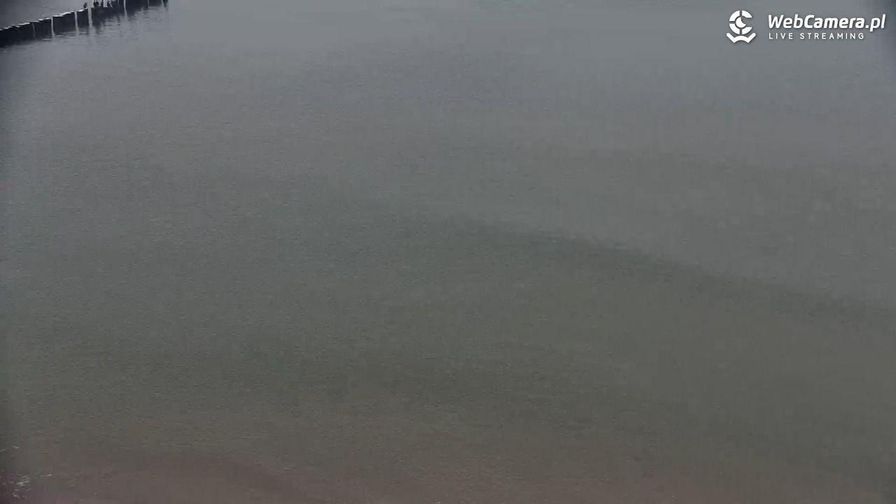 USTRONIE MORSKIE - widok na plażę - 13 styczeń 2026, 10:47