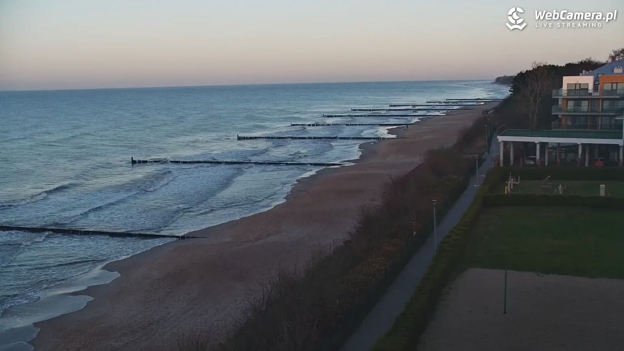 USTRONIE MORSKIE - widok na plażę - 01 grudzień 2025, 15:08