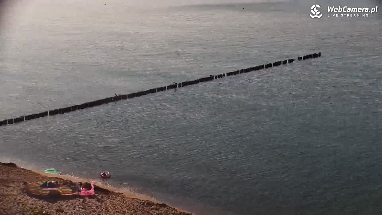 USTRONIE MORSKIE - widok na plażę - 30 lipiec 2026, 18:17