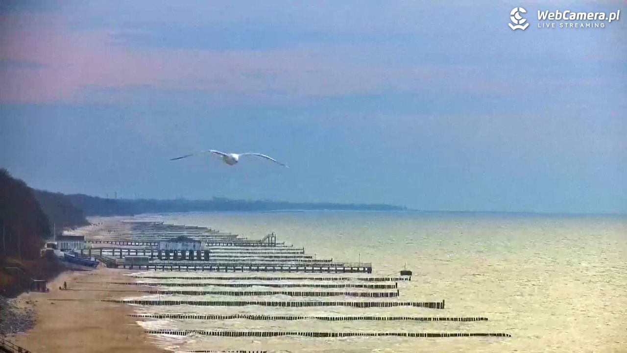 USTRONIE MORSKIE - widok na plażę - 19 kwiecień 2026, 18:41