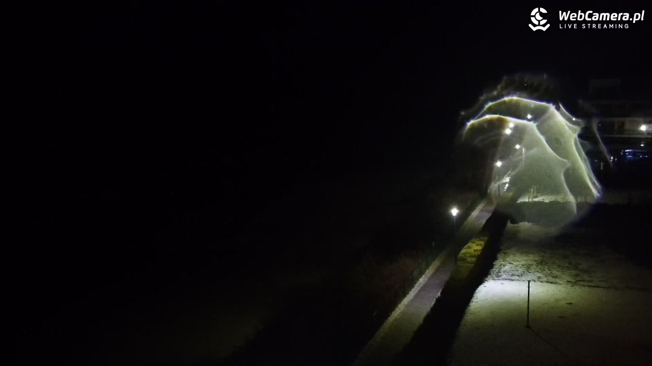 USTRONIE MORSKIE - widok na plażę - 14 styczeń 2026, 18:57