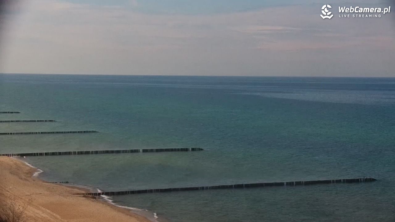 USTRONIE MORSKIE - widok na plażę - 19 kwiecień 2026, 13:42