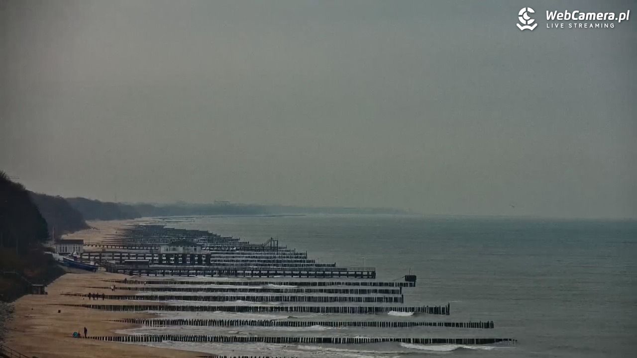USTRONIE MORSKIE - widok na plażę - 28 listopad 2025, 13:26