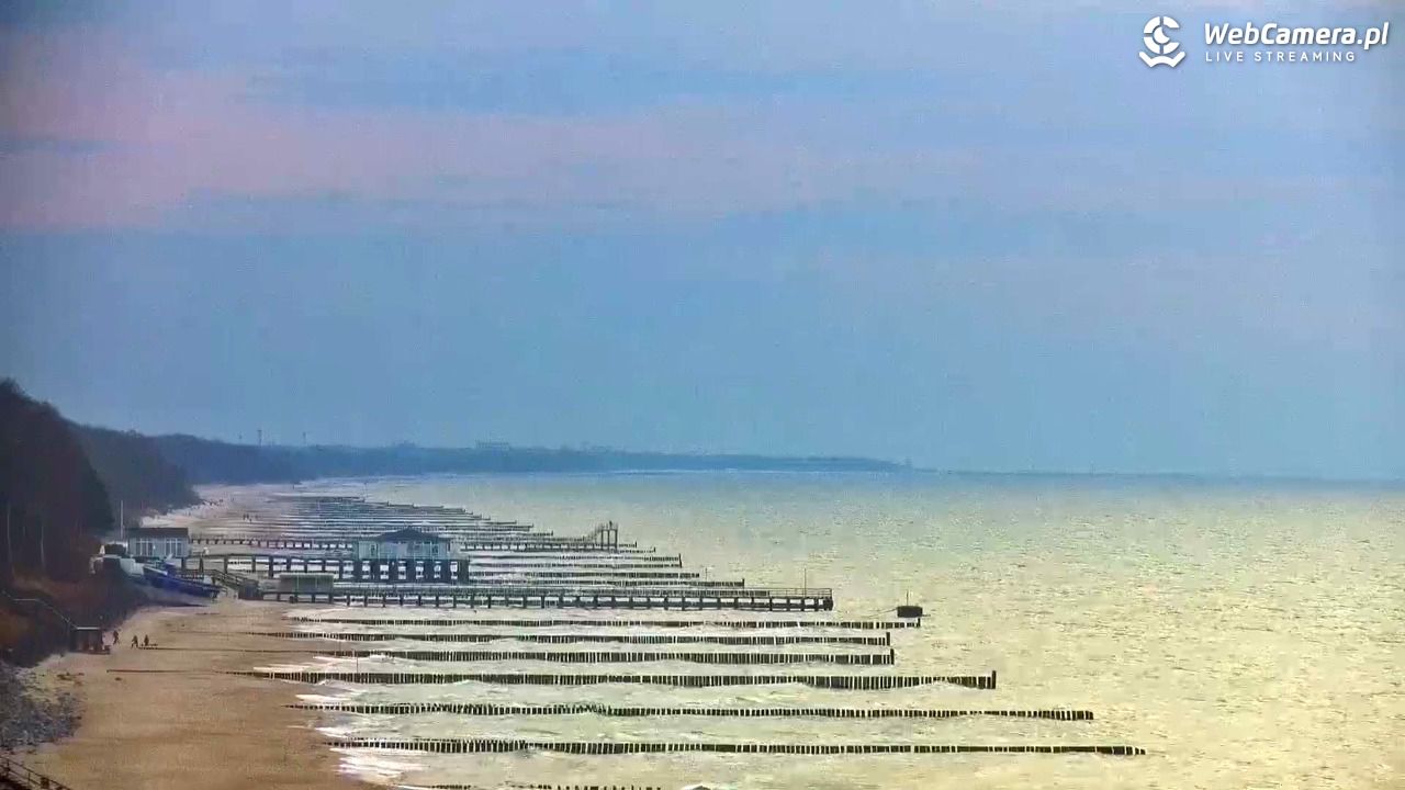 USTRONIE MORSKIE - widok na plażę - 19 kwiecień 2026, 18:41
