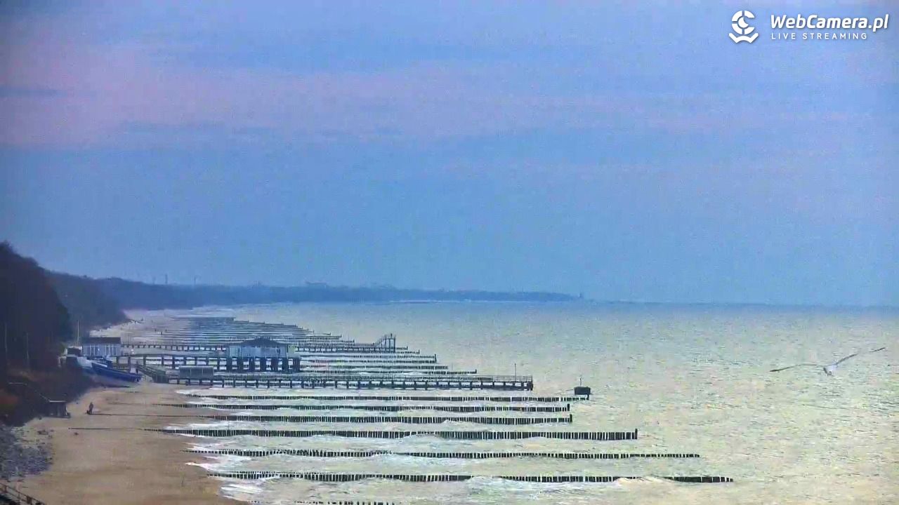 USTRONIE MORSKIE - widok na plażę - 19 kwiecień 2026, 18:41