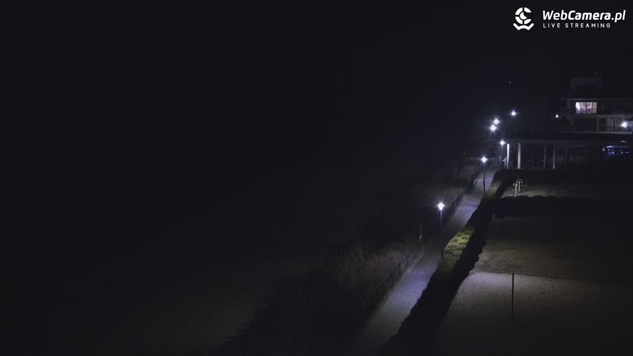 USTRONIE MORSKIE - widok na plażę - 27 luty 2026, 19:49