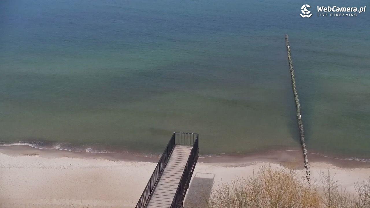 USTRONIE MORSKIE - widok na plażę - 19 kwiecień 2026, 12:27