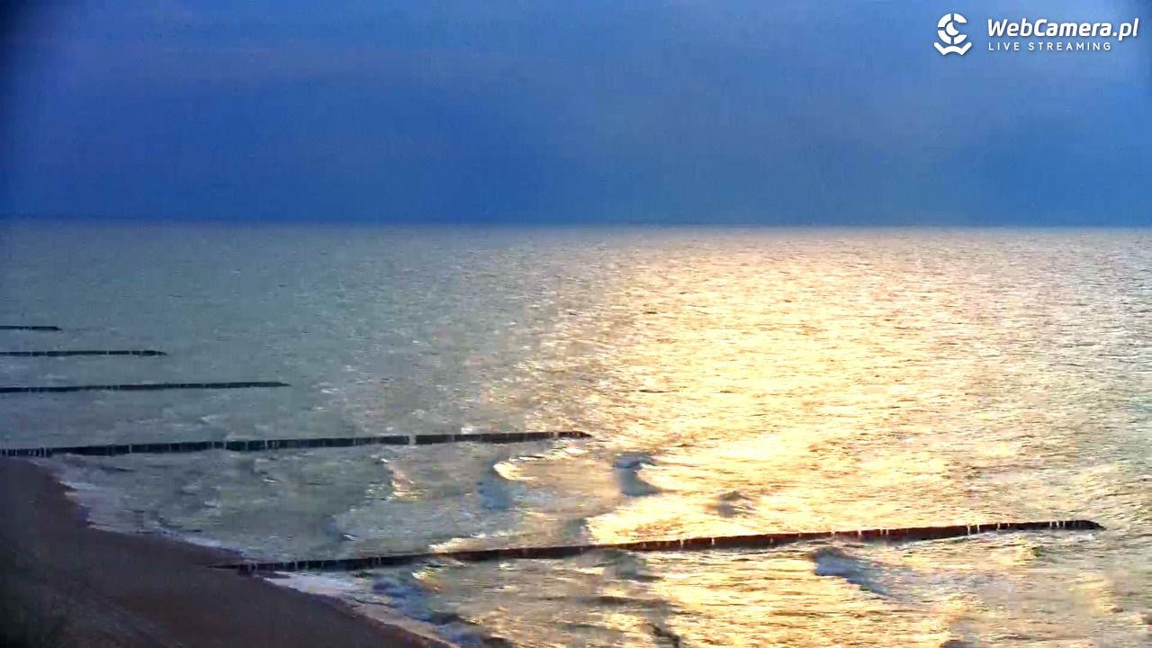USTRONIE MORSKIE - widok na plażę - 19 kwiecień 2026, 18:41