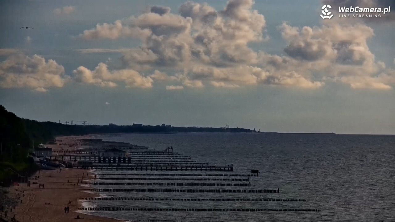USTRONIE MORSKIE - widok na plażę - 11 czerwiec 2026, 19:06