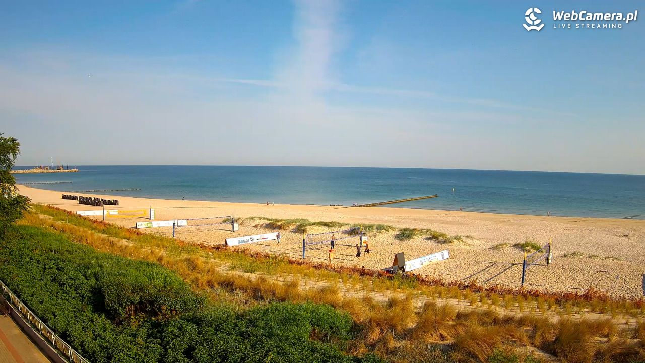 USTKA - widok na plażę - 03 czerwiec 2026, 07:27