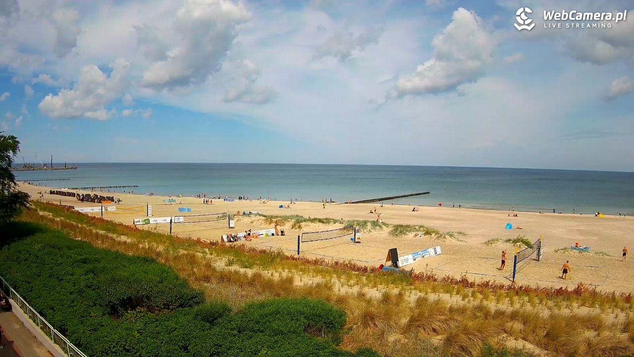 USTKA - widok na plażę - 04 czerwiec 2026, 11:17