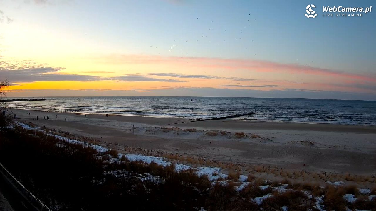 USTKA - widok na plażę - 01 marzec 2026, 17:36