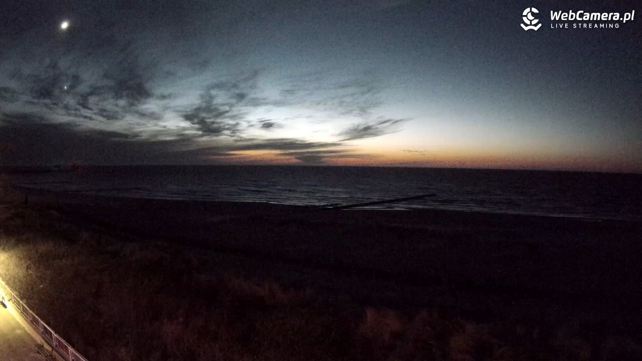 USTKA - widok na plażę - 19 kwiecień 2026, 21:19