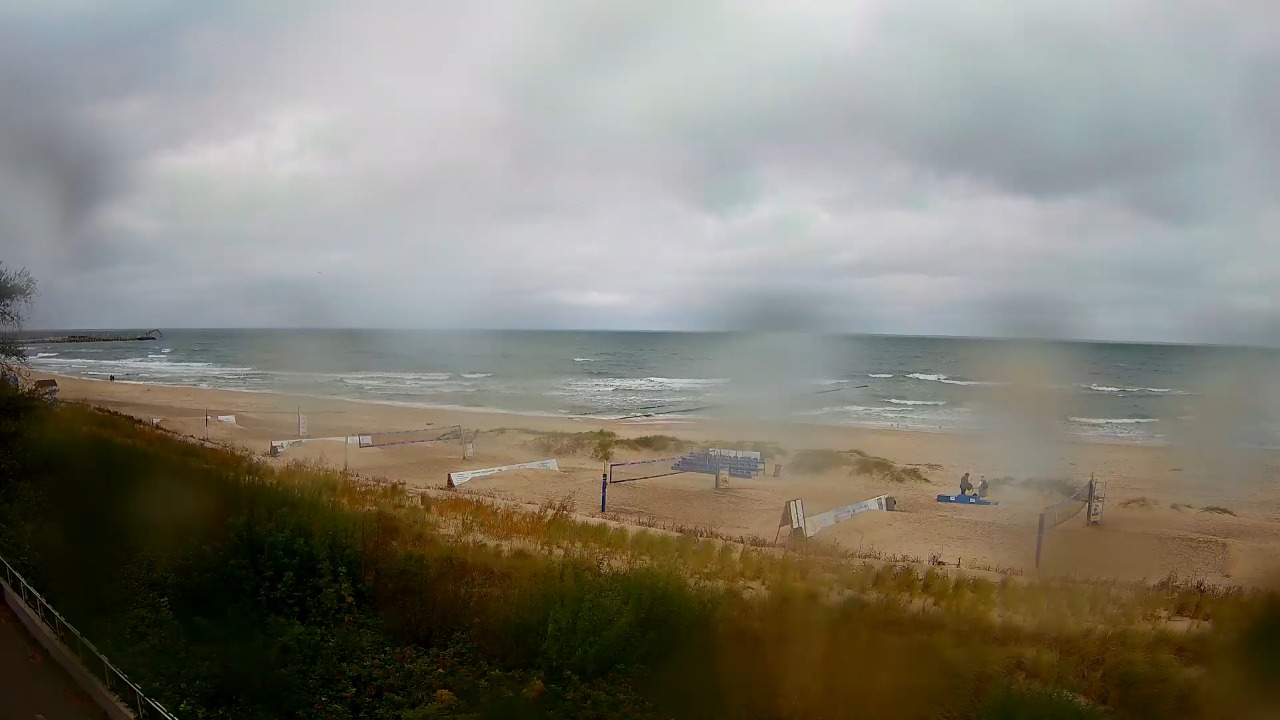 USTKA - widok na plażę - 12 październik 2026, 14:34