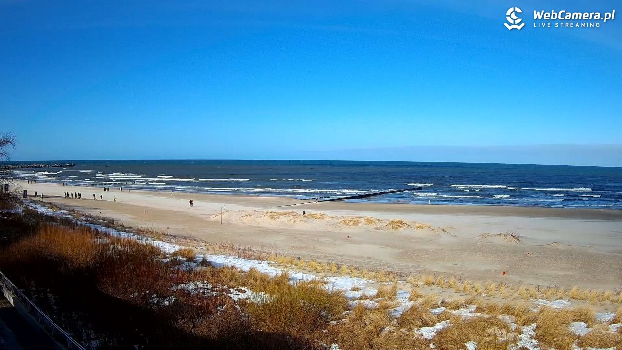 USTKA - widok na plażę - 01 marzec 2026, 12:13