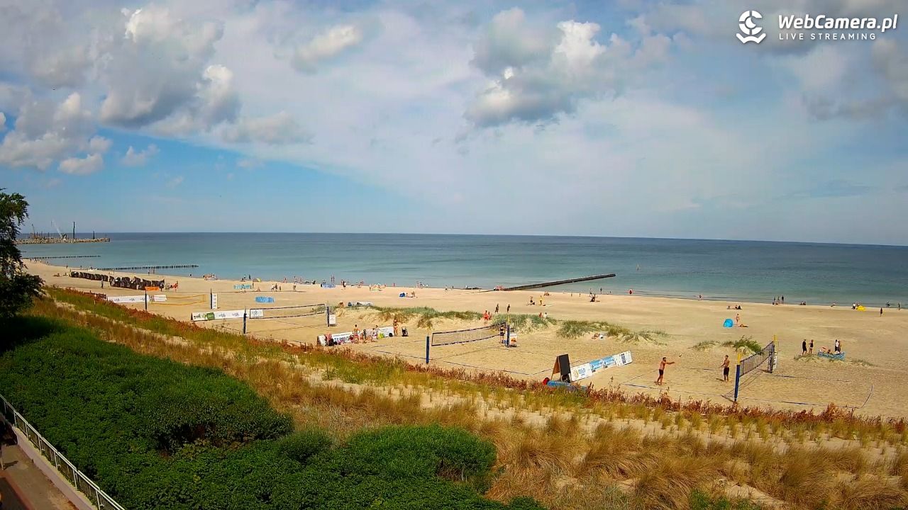 USTKA - widok na plażę - 04 czerwiec 2026, 11:14