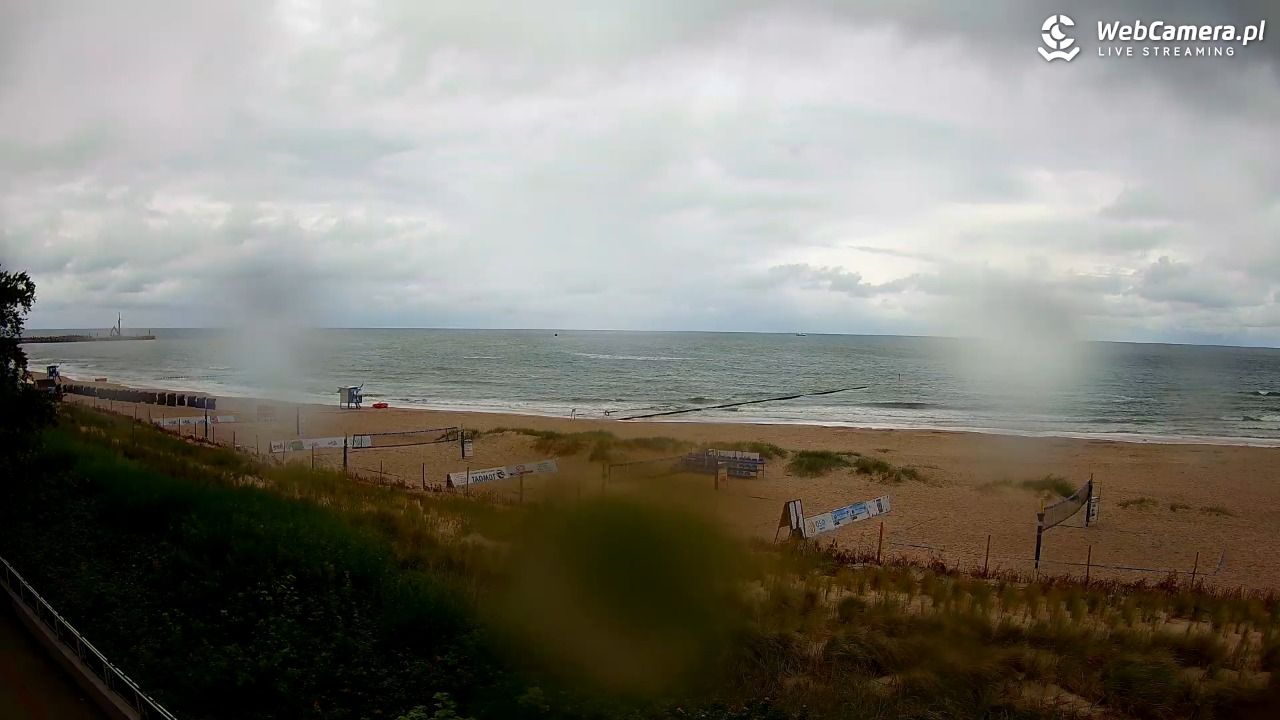 USTKA - widok na plażę - 20 lipiec 2026, 16:40
