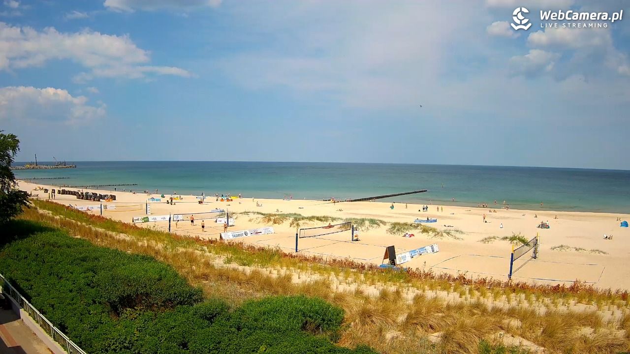USTKA - widok na plażę - 03 czerwiec 2026, 12:07