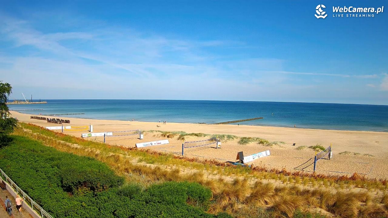 USTKA - widok na plażę - 04 czerwiec 2026, 08:51
