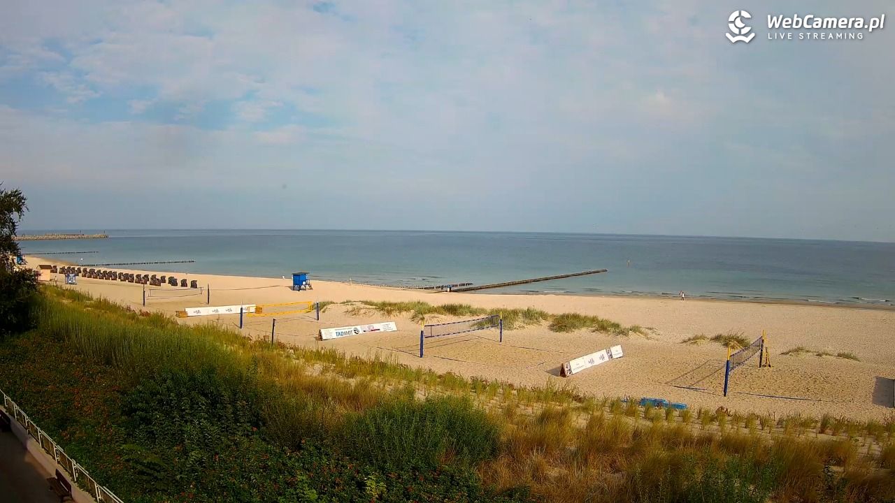 USTKA - widok na plażę - 02 wresień 2025, 09:11