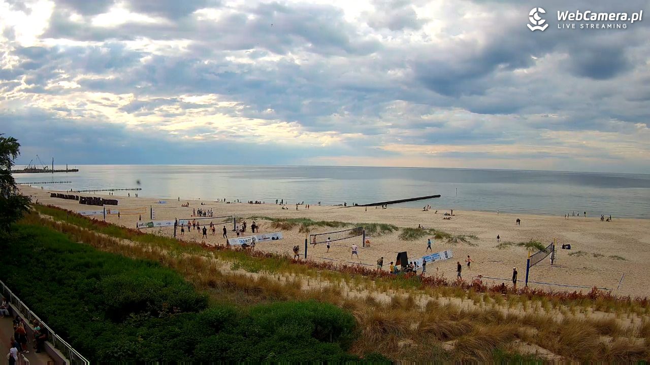USTKA - widok na plażę - 04 czerwiec 2026, 18:44