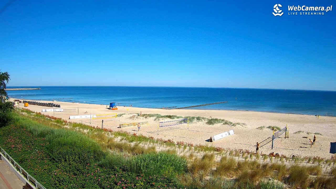 USTKA - widok na plażę - 02 lipiec 2025, 08:51