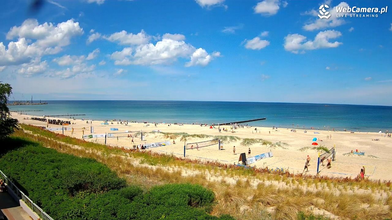 USTKA - widok na plażę - 04 czerwiec 2026, 12:52
