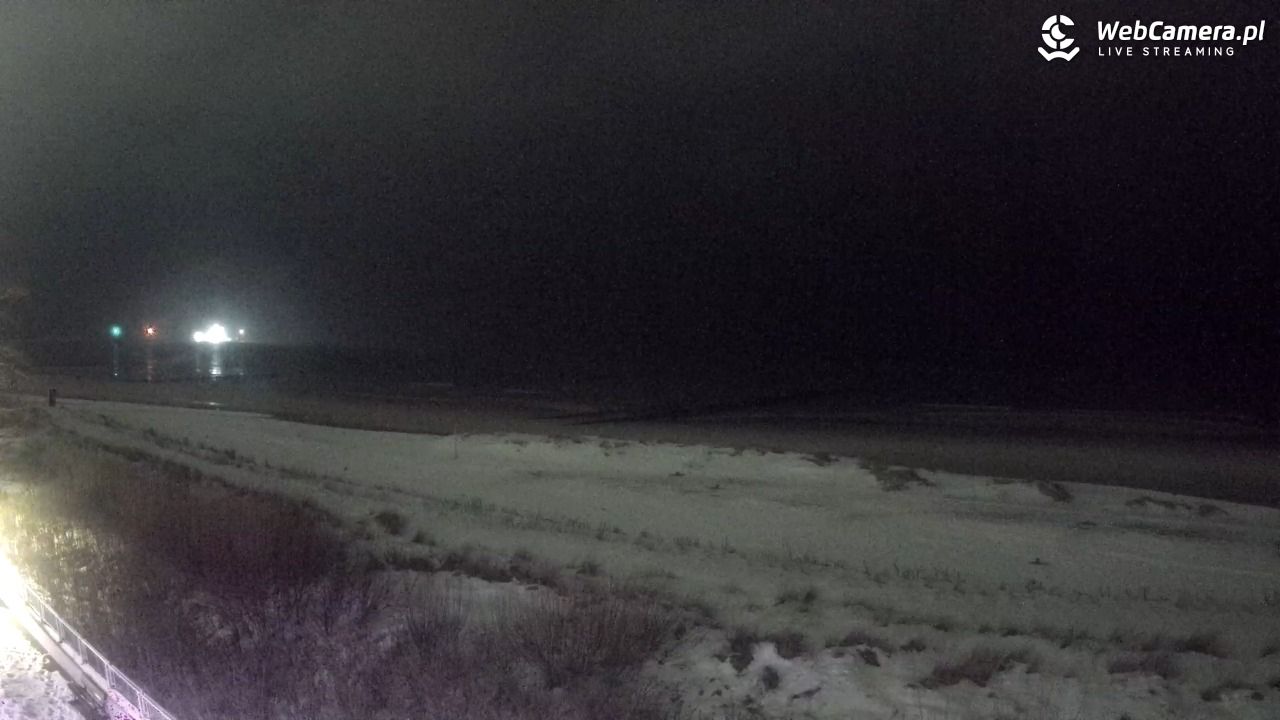 USTKA - widok na plażę - 16 styczeń 2026, 18:32