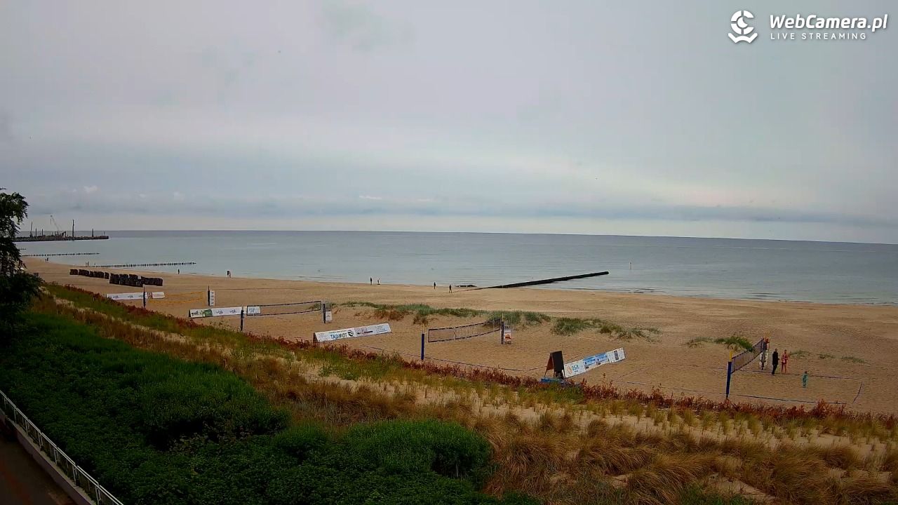USTKA - widok na plażę - 05 czerwiec 2026, 10:13