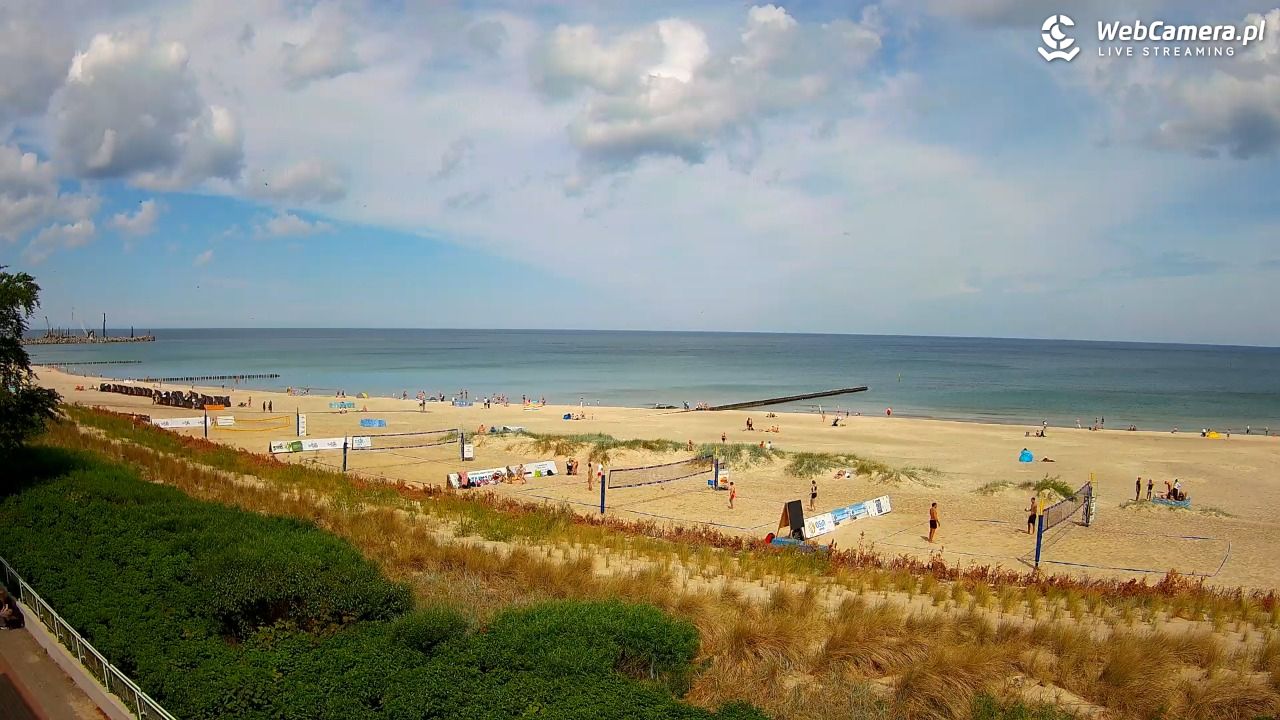USTKA - widok na plażę - 04 czerwiec 2026, 11:13