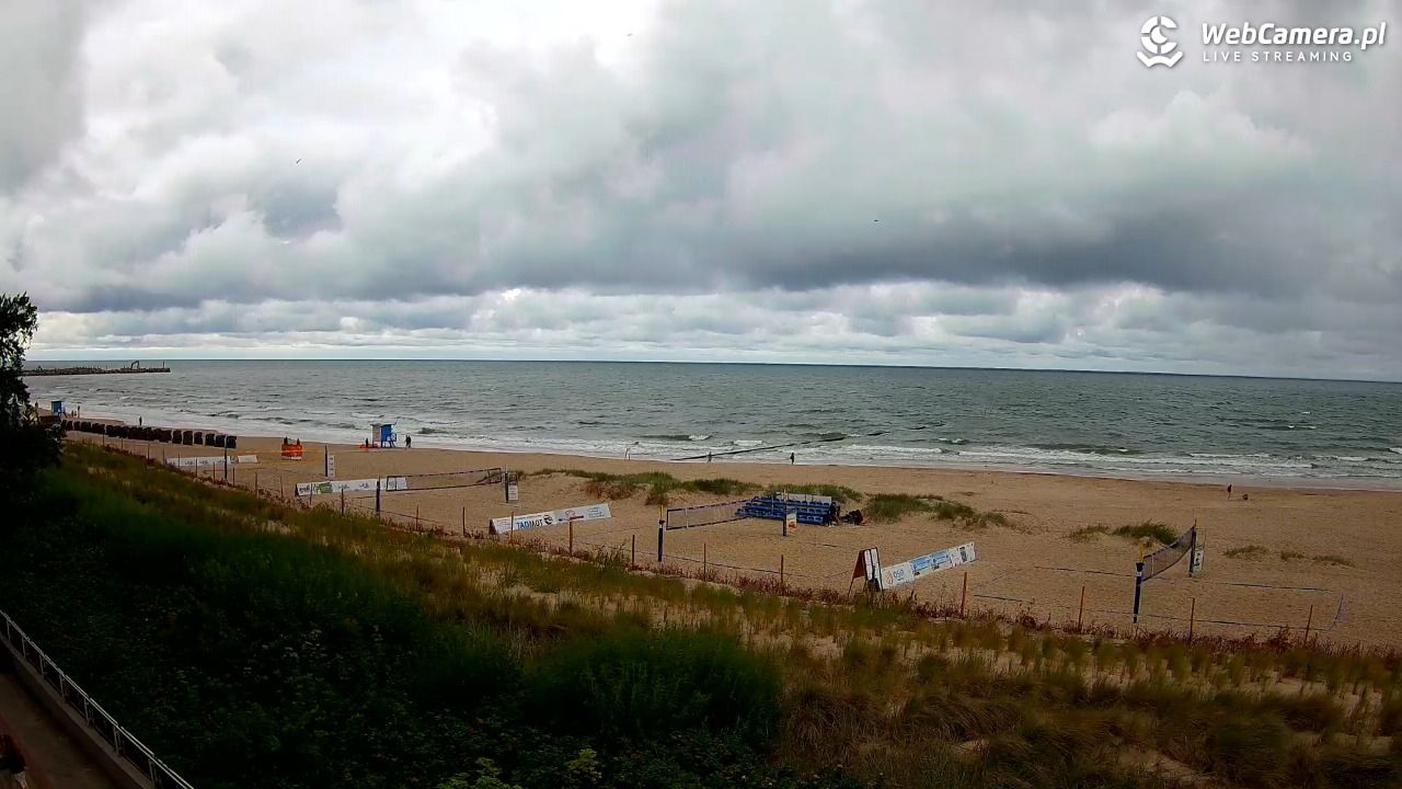 USTKA - widok na plażę - 20 lipiec 2026, 18:11