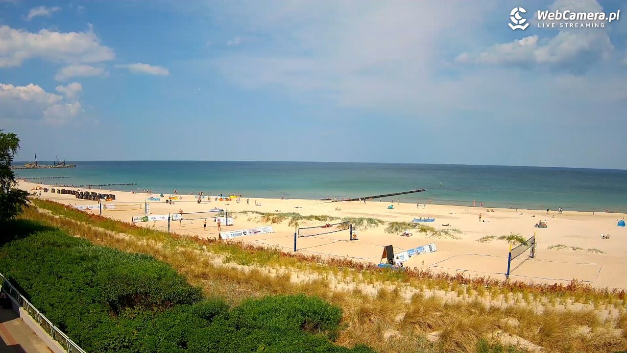 USTKA - widok na plażę - 03 czerwiec 2026, 12:04