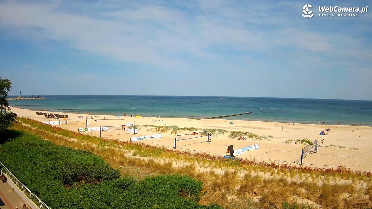 USTKA - widok na plażę - 03 czerwiec 2026, 10:41