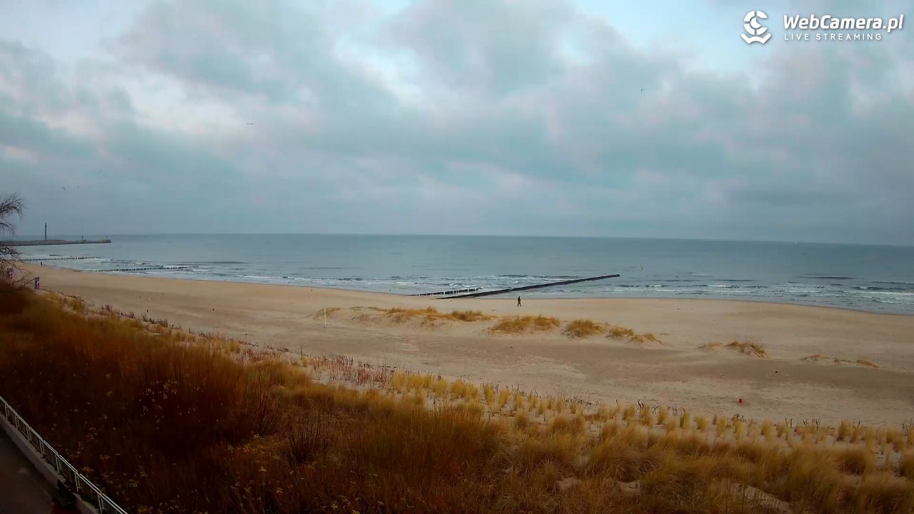 USTKA - widok na plażę - 01 grudzień 2025, 07:44