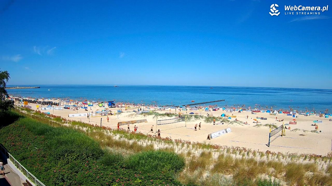 USTKA - widok na plażę - 02 lipiec 2025, 11:45